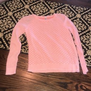 Pink sweater